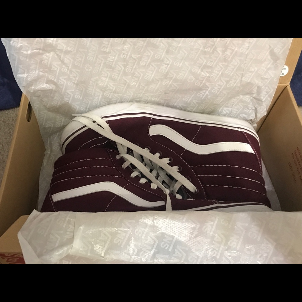 Size 10.5 Vans Sk8 Hi Shoes